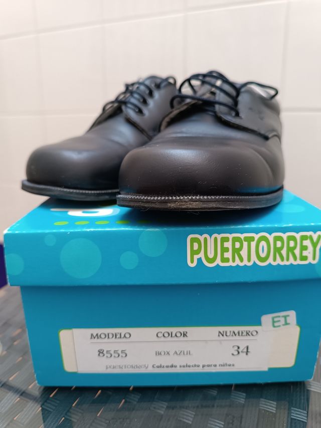 Zapatos de comunión niño.