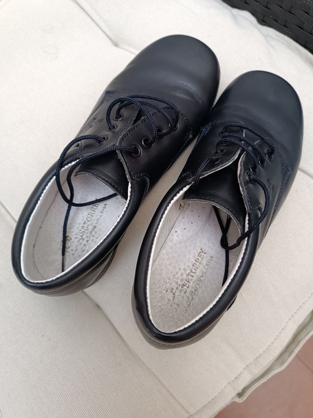 Zapatos de comunión niño.