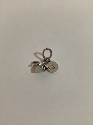 Charm Libélula plateada
