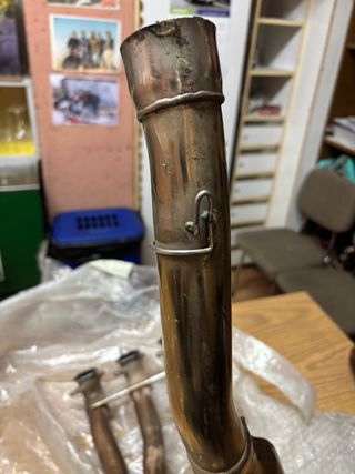 Colector escape Triumph Daytona