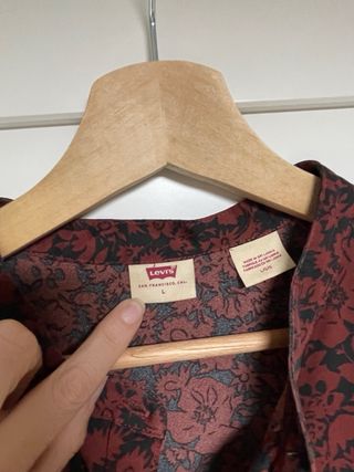 Vestido largo mujer. LEVIS. Talla L