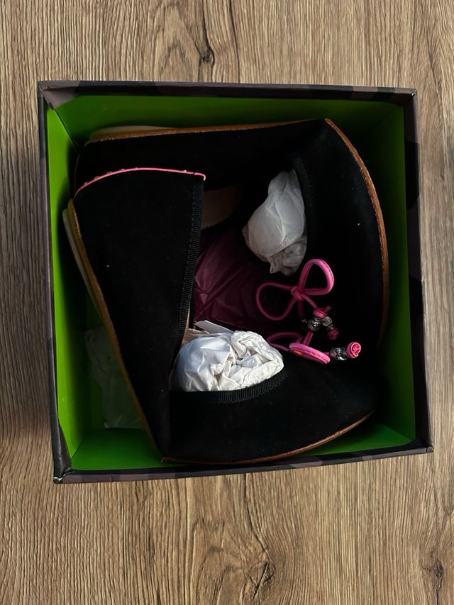 Bailarinas Rebecca White - Negras y Rosa