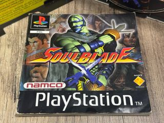 🇪🇸 SOULBLADE 🇪🇸 PS1/PSX COMPLETO E IN SPAGNOLO