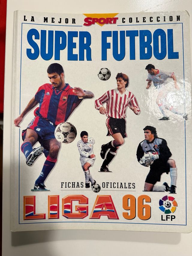 Album Super Futbol Liga 96 448 CROMOS