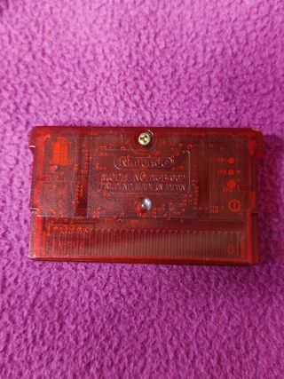 Pokémon Edición Rubí GBA