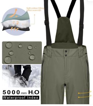 Pantalones esqui con peto NUEVO