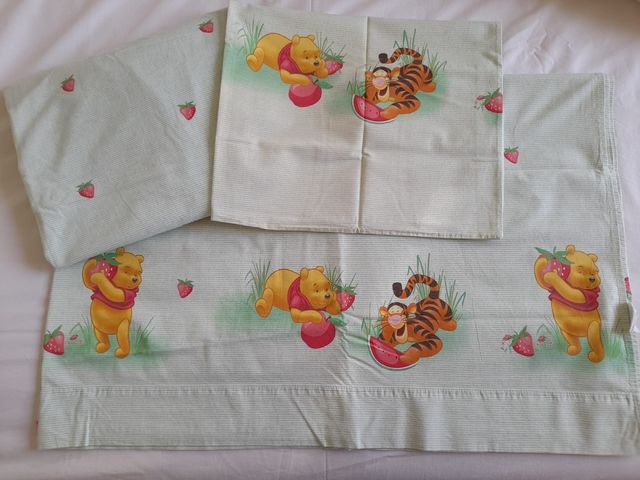 Lenzuola Winnie Pooh - Singolo