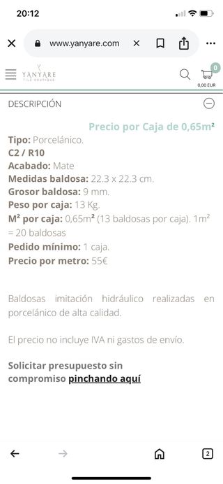 Baldosas Yanyare Cocina.