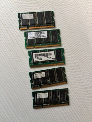 PACK 48 RAMs 4GB, 2GB, 1GB, 256MB, 128MB