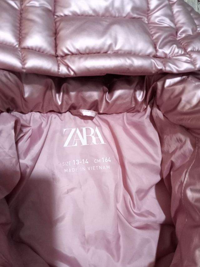 CAZADORA PLUMA DE ZARA