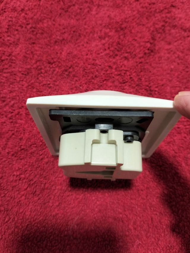 Enchufe pared hembra para horno y vitrocerámica.