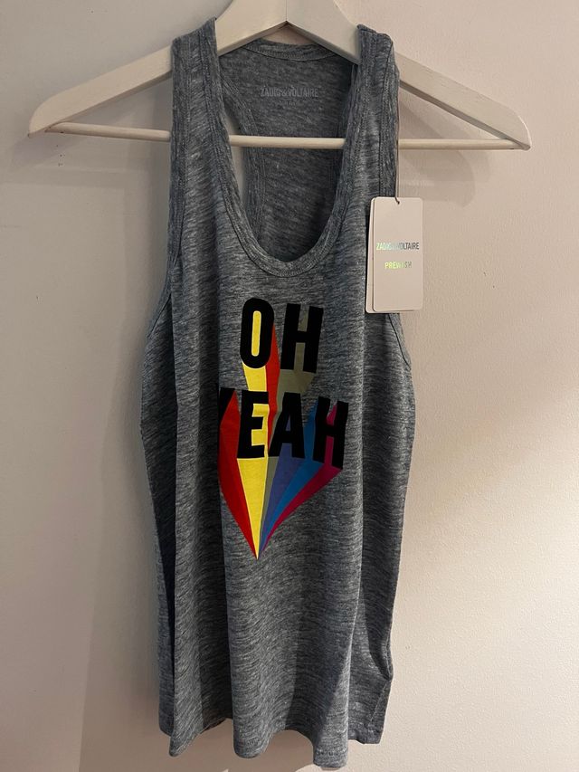 T-shirt Zadig&Voltaire grigia - Oh Yeah