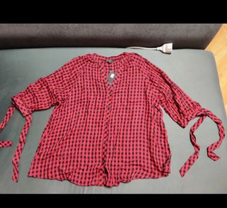 Camisa cuadros mujer  talla 46