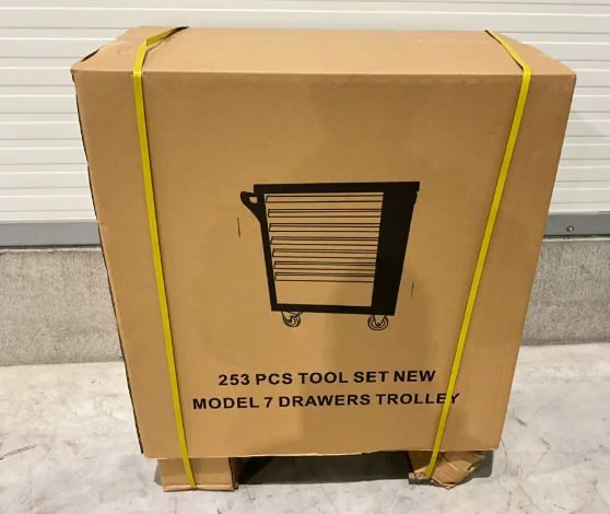 carro de taller con herramientas