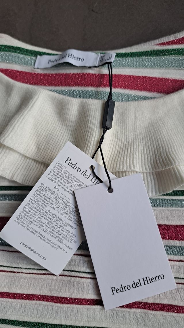 Jersey rayas Pedro del Hierro