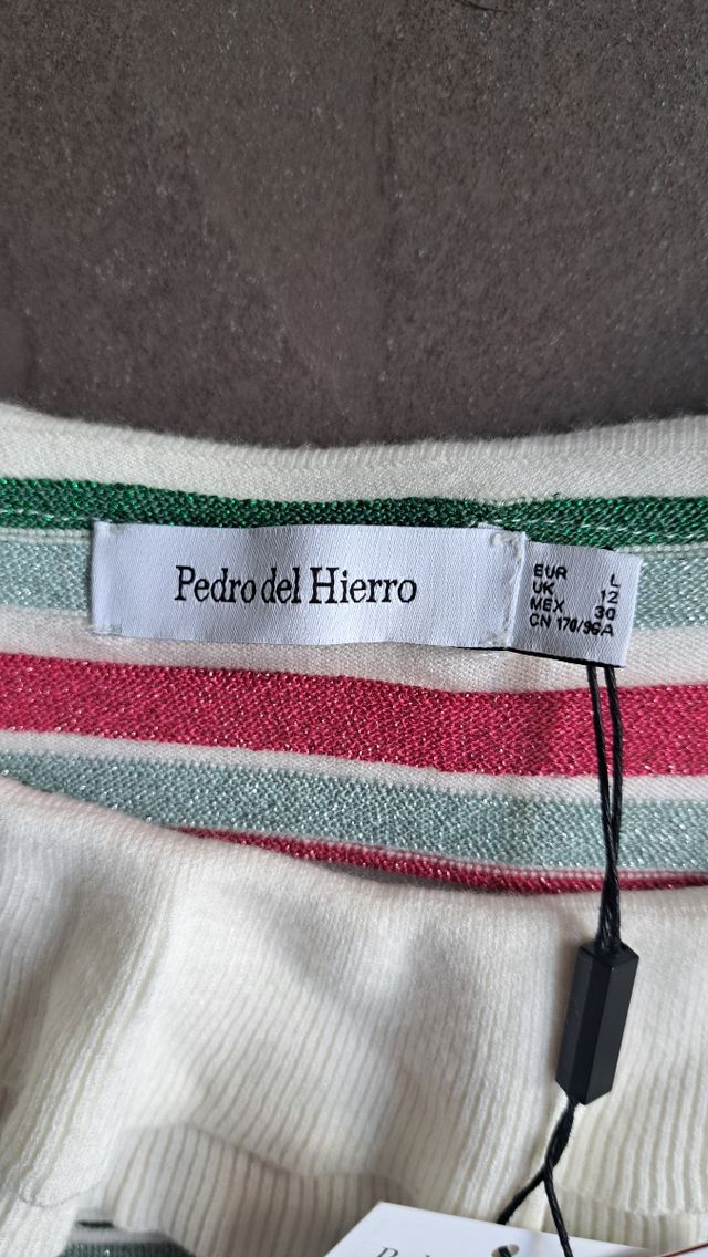 Jersey rayas Pedro del Hierro