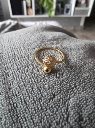 Anillo oro 18k ajustable 1,76 gr