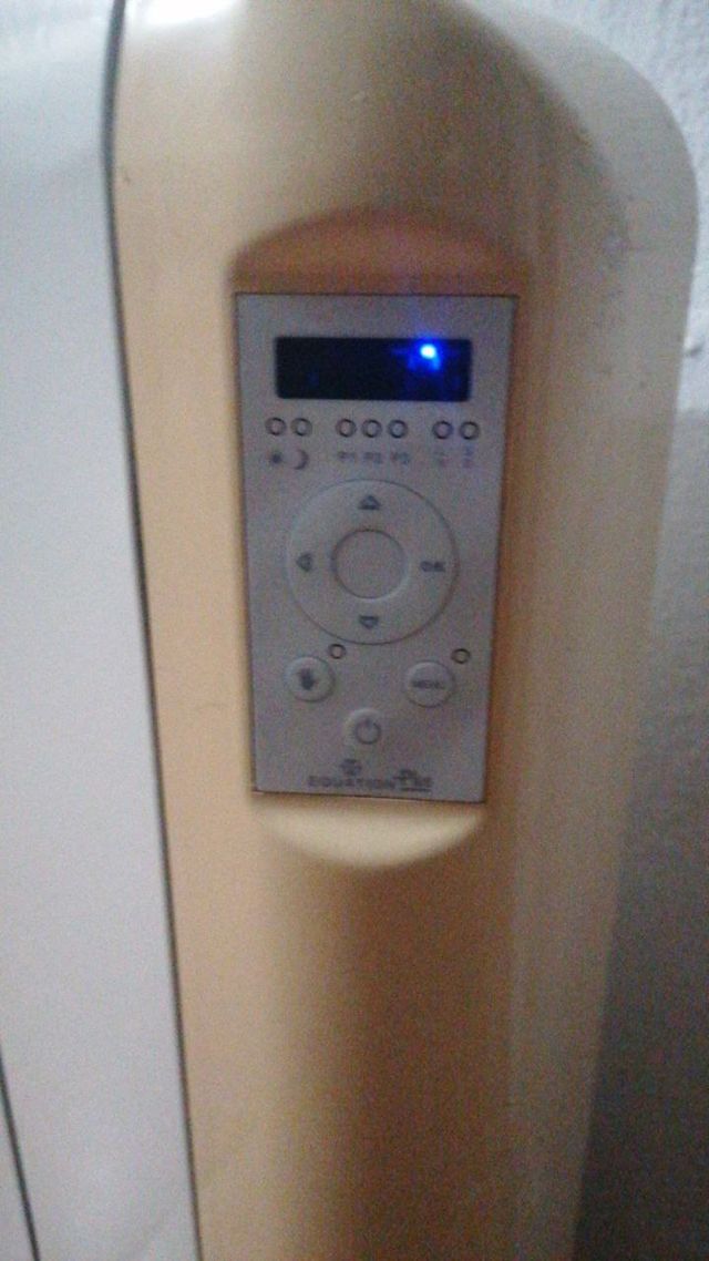 Emisor termico 1250W