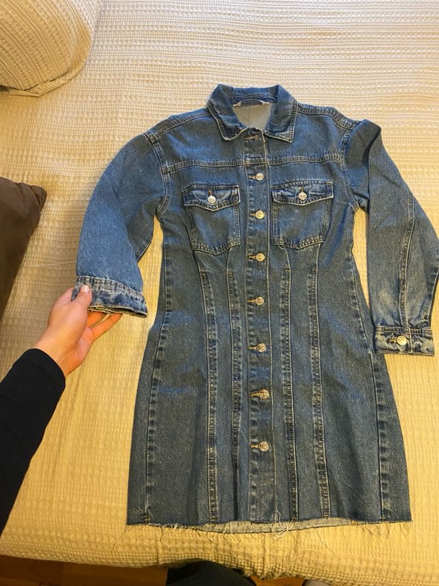 Vestido vaquero corto