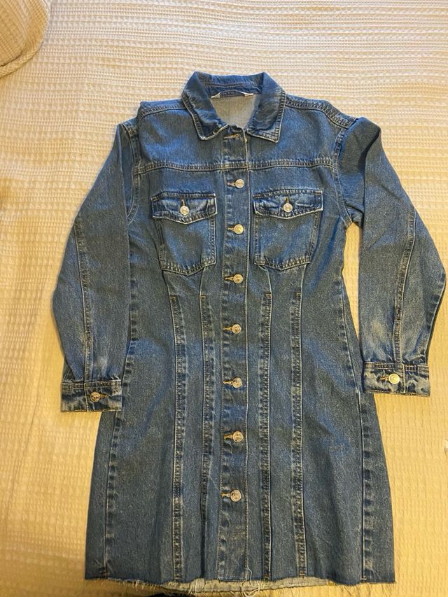 Vestido vaquero corto