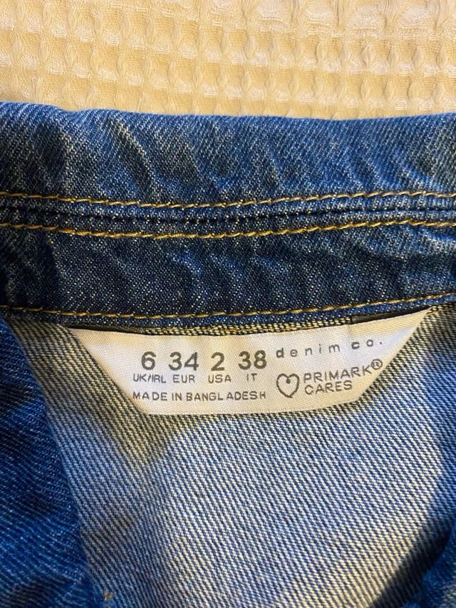 Vestido vaquero corto