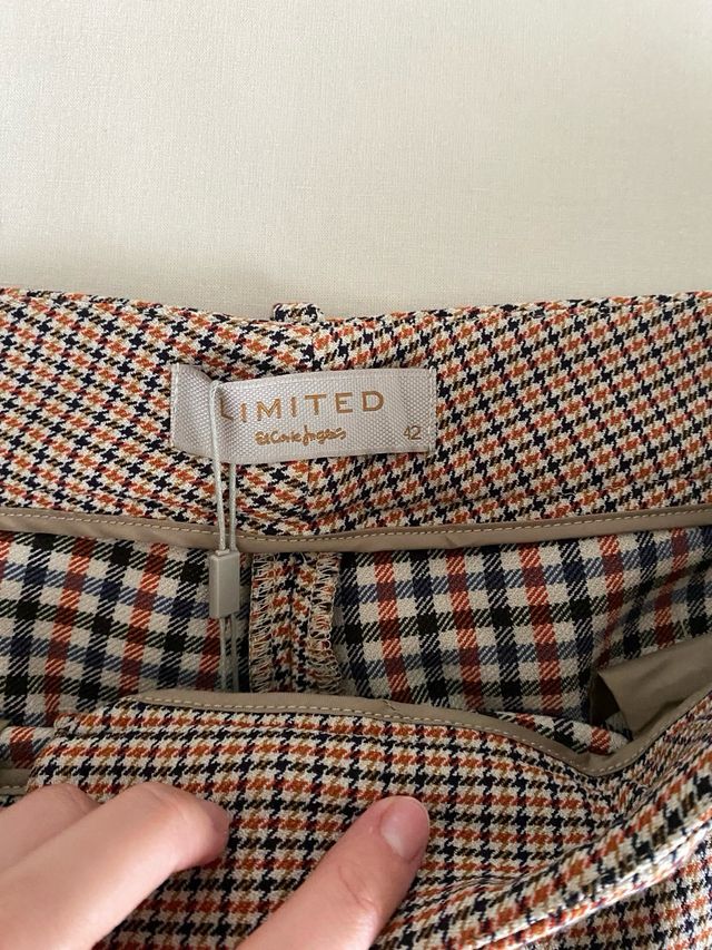 Pantalones Tommy Hilfiger - Marrón Beige