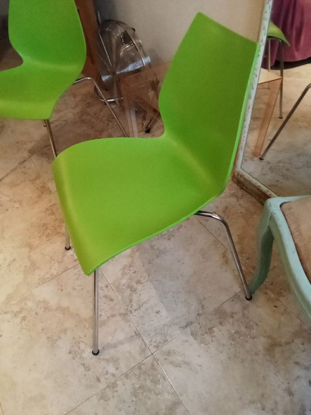 2 sillas Nórdicas  ENTREGO EN CORTE INGLES LEON