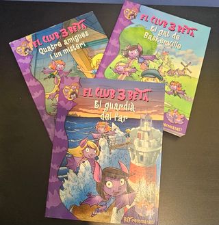 3 llibres El club 3 Beta Quatre amigues i un miste
