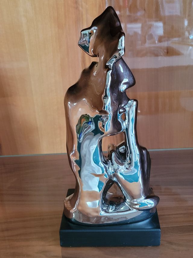 Escultura Humana Pedir Silêncio