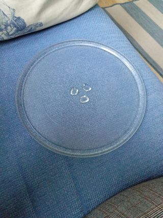 Plato microondas 25 cm.