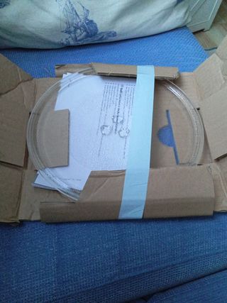 Plato microondas 25 cm.