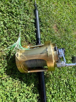 Mulinelli e canne da traina per la pesca d'altura