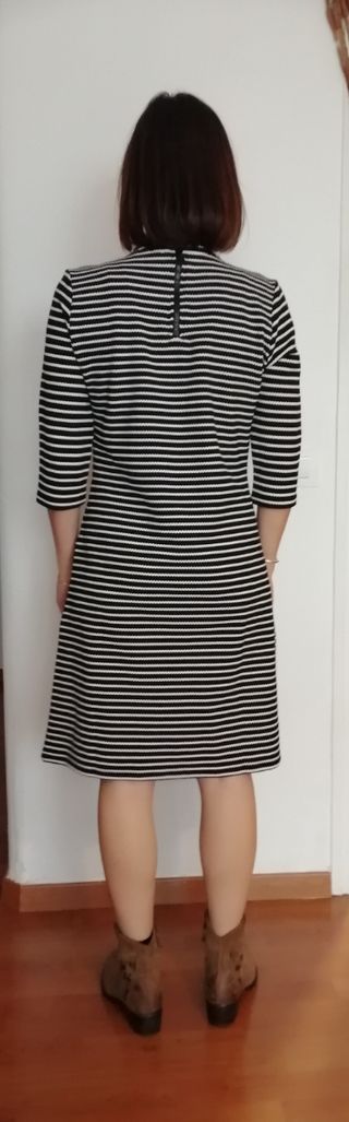 Vestido de rallas 