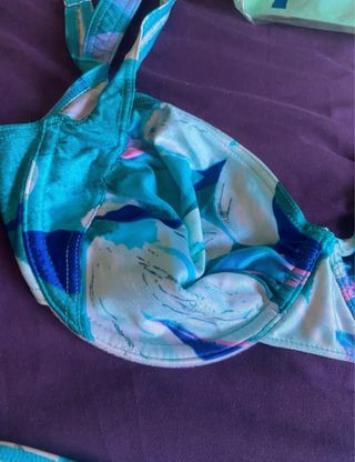 Bikini Naturana turquesa talla 7