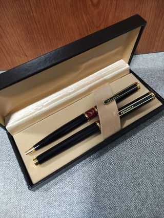 Set Bolígrafo y estilográfica Privanza en estuche