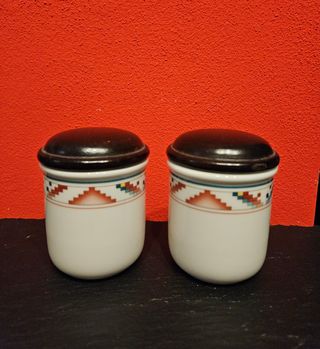 2 Barattoli Villeroy&Boch Indian Look