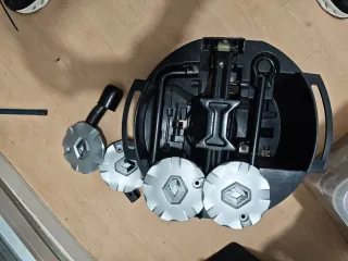 Tapas llantas Renaul i harramienta de rueda I bola