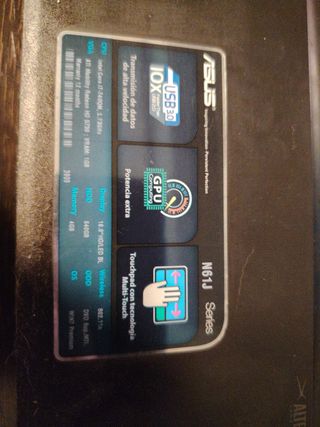 Portátil Asus N61J Series5