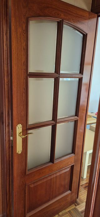 PUERTAS madera maciza