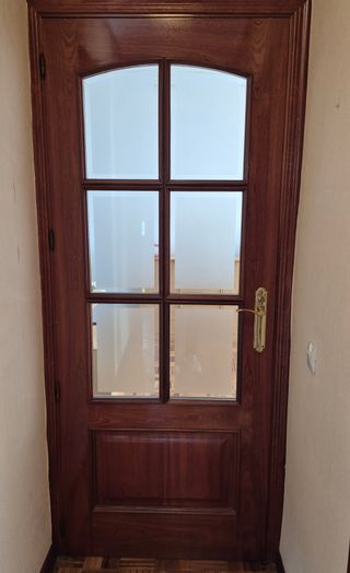 PUERTAS madera maciza