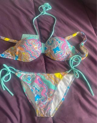 Bikini multicolor talla 38