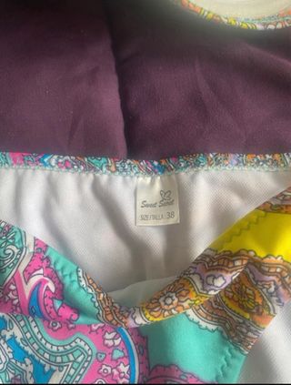 Bikini multicolor talla 38