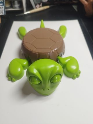 Sottobicchiere Tartaruga Animata Shocked Turtle