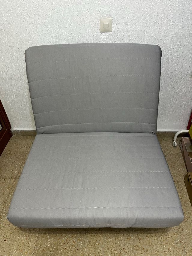Sillon cama invidivual+funda ikea