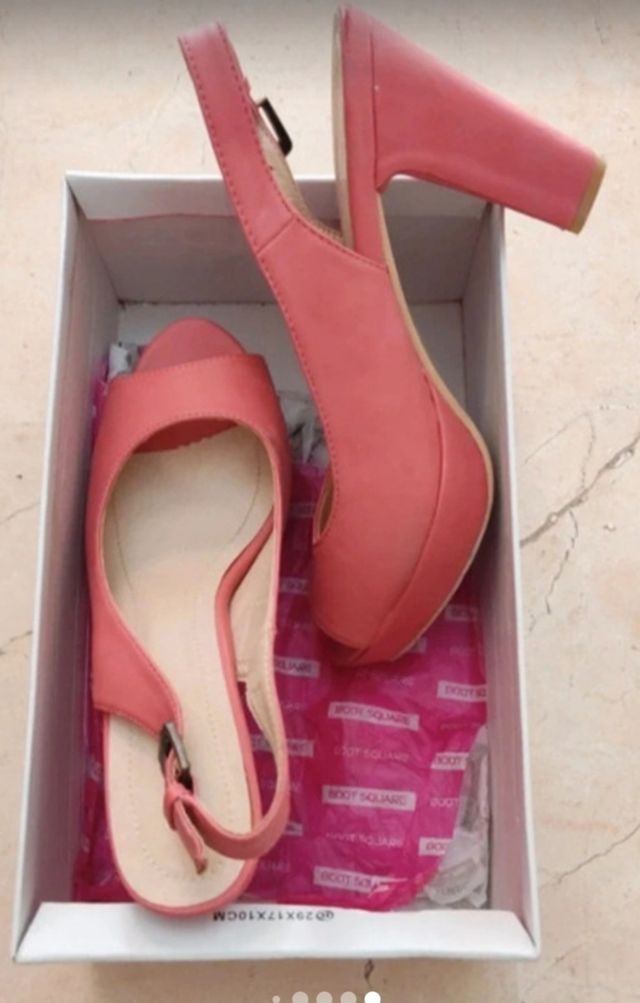 Vestido fiesta  y zapatos