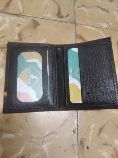 Cartera Billetero Guardia Civil España Cuero Piel