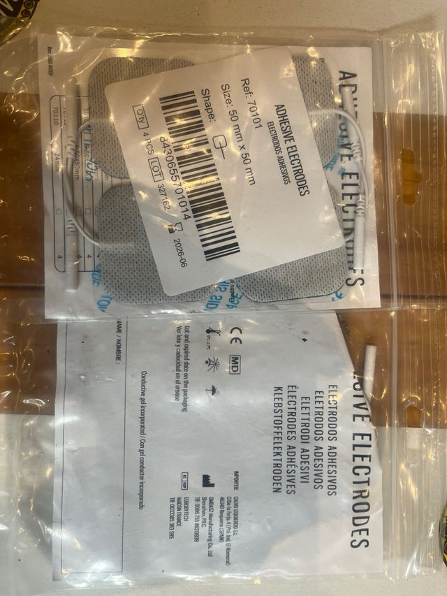 Electrodos Adhesivos 50x50mm - Masaje