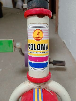 Bicicleta niño vintage retro marca coloma