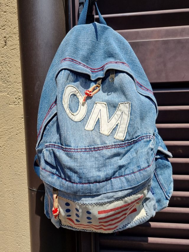 Zaino denim Original Marines misura 40x30x15