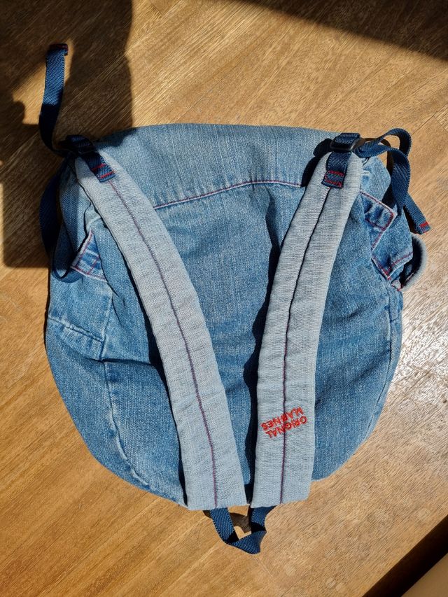 Zaino denim Original Marines misura 40x30x15